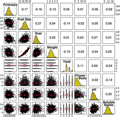 Insights Into the Genetic Basis of Blueberry Fruit-Related Traits Using Diploid and Polyploid Models in a GWAS Context